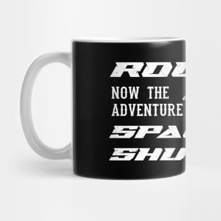 Rocket Space Shuttle Space Adventure Mug